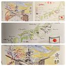Mein Abschlussprojekt für den Kurs: Reiseskizzen in Aquarell: Fange deine Umgebung ein. Projekt z dziedziny Trad, c, jna ilustracja,  Malarstwo, Sketching,  R, sunek, Malowanie akwarelą,  R, sunek architektoniczn i Sketchbook użytkownika Doreen Kurtz - 15.05.2023