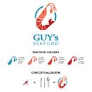 Guys Seafood (Brand identity) (logo concept). Br, ing & Identit project by shoogluiter - 05.16.2023