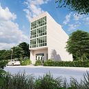 Oficinas Juan Espinoza Medrano. Arquitetura projeto de Norberth Wallth Leandro Coz - 13.05.2023