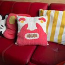 Mi proyecto del curso: Bordado XL con aguja mágica. Un proyecto de Bordado, Decoración de interiores, Punch needle y Diseño textil de Irma - 18.05.2023