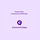 Proyecto final del curso: Introducción al UX Writing Ein Projekt aus dem Bereich UX / UI, Informationsdesign, Cop, writing und App-Design von Anahí Benavidez - 18.05.2023