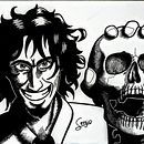 Mi proyecto del curso: Dibujo anatómico de la cabeza humana. Un progetto di Belle arti, Disegno a matita, Disegno, Disegno di ritratti, Disegno realistico e Disegno anatomico di sergio939 - 18.05.2023