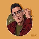 AUTORRETRATO DIGITAL. Traditional illustration project by Phillipe - 05.13.2023
