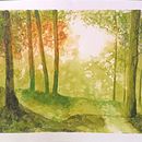 Mi proyecto del curso: Paisajes de ensueño con acuarela: plasma la luz. Un projet de Peinture , et Aquarelle de Mary Lopez - 19.05.2023