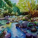 Mi proyecto del curso: Paisajes naturales en acuarela. Un progetto di Belle arti, Pittura e Pittura ad acquerello di Julián Gviso - 19.05.2023