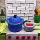Pasta with Red Sauce Ein Projekt aus dem Bereich Stop Motion, Animation, Weben und Nadelfilzen von Andrea Love - 20.05.2023