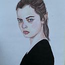 Mi proyecto del curso: Retrato en acuarela a partir de una fotografía Ein Projekt aus dem Bereich Traditionelle Illustration, Aquarellmalerei und Porträtzeichnung von Arely Mejia - 17.05.2023