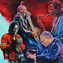 Fusion - a series of jazz portraits. Projekt z dziedziny  Malarstwo i  Sztuki piękne użytkownika Sanja - 20.05.2023