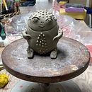 My project for course: Ceramic Character Design: Explore Color and Texture . % Pauline Anderson Anderson tarafından hazırlanan Karakter Tasarımı, Sanat ve El Sanatları, Güzel sanatlar, He, kel, Ve Seramikler projesi - 05.20.2023