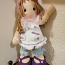 Mi proyecto del curso: Elaboración de muñecas amigurumi románticas. Artesanato, Design de brinquedos, Tecido, Crochê, Amigurumi, e Design têxtil projeto de Haydeé Martinez - 21.05.2023