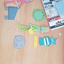 Recortes Paper-cut Stop Motion . % Ainhoa Sánchez Sánchez tarafından hazırlanan Hareketli Grafikler, Animas, on, Ve Durdurma Hareketi projesi - 05.21.2023