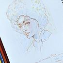 My project for course: Vibrant Portrait Drawing with Colored Pencils. Un proyecto de Dibujo, Dibujo de Retrato, Sketchbook y Dibujo con lápices de colores de Tiago Silva - 21.05.2023