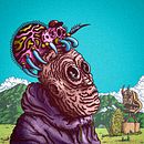Anciano caminante. Un projet de Illustration traditionnelle de Alex Taur - 21.05.2023