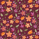 Mi proyecto del curso: Diseño de estampados con la técnica del tresbolillo. Traditional illustration, Pattern Design, and Printing project by Nati Tello - 05.22.2023