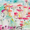 Il mio progetto del corso: Sketching artistico ad acquerello: spazio alle tue idee. Un proyecto de Ilustración tradicional, Bocetado, Creatividad, Dibujo, Pintura a la acuarela y Sketchbook de caterina_ciaccheri - 23.05.2023