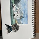 Mon projet du cours : Carnet de voyage à l’aquarelle Ein Projekt aus dem Bereich Traditionelle Illustration, Aquarellmalerei, Architektonische Illustration und Sketchbook von Karine Simon - 23.05.2023