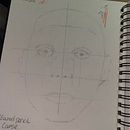 Face Proportions . % Jo Gale tarafından hazırlanan Geleneksel illüstras, Ve on projesi - 05.24.2023