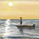 Pescador Ein Projekt aus dem Bereich Aquarellmalerei von Jessica Woolrich - 05.05.2021