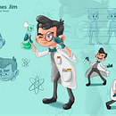 Meu projeto do curso: Design de personagem digital: desenhe protagonistas com personalidade. Ilustração tradicional, Design de personagens, Desenho, Ilustração digital, e Desenho digital projeto de Renata Souza - 24.05.2023