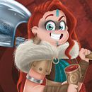 El Tesoro de la Reina. Un proyecto de Ilustración tradicional, Diseño de juegos, Diseño de juguetes e Ilustración digital de Miriam Escobosa Lazaro - 25.05.2023