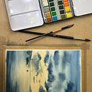 Watercolor painting . Een project van Aquarelschilderen van Farya - 25.05.2023