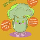 Brocolina  Sassy broccoli with a lot to say. . Un progetto di Illustrazione tradizionale di Angela Marie - 25.05.2023