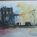Meu projeto do curso: Pintura expressiva com aquarela: crie ilustrações envolventes Ein Projekt aus dem Bereich Bildende Künste, Malerei, Aquarellmalerei und Traditionelle Illustration von Mauro Barbieri - 27.05.2023