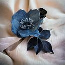 Mijn project van de cursus: Bloemen van stof: creëer 3D-accessoires met denim. Design floral e vegetal, e Design têxtil projeto de Lea Beyer - 27.05.2023