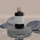 Natural skincare mockup. Design, Modelagem 3D, 3D, e 3D Design projeto de Brenda Martínez - 27.05.2023