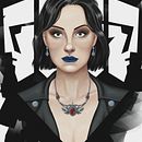 Meu projeto do curso: Retrato de personagens femininas com Procreate. Ilustração tradicional, Ilustração digital, e Desenho digital projeto de Francisco Martins - 27.05.2023
