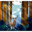 Mi proyecto del curso: Escenas atmosféricas en Procreate: pinta con colores y luces. Een project van Digitale illustratie van Romina Rentera - 29.05.2023