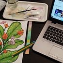 Mi proyecto del curso: Técnicas de acuarela para ilustraciones de ensueño. Un proyecto de Ilustración tradicional, Dibujo, Pintura a la acuarela e Ilustración editorial de Abi Hetcer - 29.05.2023