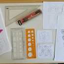 Mi proyecto del curso: Introducción al bordado japonés sashiko. Embroider, Fiber Arts, DIY, Upc, cling, and Textile Design project by rouspino - 05.30.2023