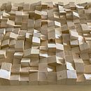 Wooden 8-bit Pixel Art. Projekt z dziedziny Obróbka drewna i Craft użytkownika handmadewithashley - 30.05.2023