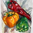 My project for course: Gouache Painting: Create Vibrant Works of Art Ein Projekt aus dem Bereich Bildende Künste, Malerei, Farbenlehre und Gouachemalerei von kolibri_l_art - 30.05.2023