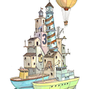 Villas Verticales. Un progetto di Illustrazione tradizionale di Juaco Lohmann - 01.01.2021