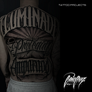 Tattoo Projects 3. Lettering, H, Lettering, and Tattoo Design project by Caio Cruz - 05.31.2023