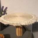 Base para bolos - macramé. Un progetto di Artigianato di Diana Lourenço - 31.05.2023
