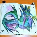 Mi proyecto del curso: Sketchbook fantástico: dibuja personajes desde la imaginación. Un proyecto de Ilustración tradicional, Creatividad, Dibujo y Sketchbook de helixileh_mx - 31.05.2023