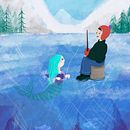 My project for course: Children’s Illustration with Procreate: Paint Magical Scenes . Ilustrație tradițională, Ilustrație digitală, Ilustrație pentru copii, Pictură digitală și Carte ilustrată de Christi - 06.01.2023