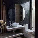 Baño Estilo Rustico Ein Projekt aus dem Bereich Design, Architektur, Innenarchitektur, Innendesign, Beleuchtungsdesign, Innenarchitektur und Raumgestaltung von Zaira Patricia Nuñez Anastacio - 01.06.2023