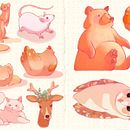 Pre-corso Procreate. Een project van Traditionele illustratie y Ontwerp van personages van Gaia Di Michele - 02.06.2023