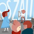 Mój projekt z kursu: Ilustracje postaci pełne ekspresji na podstawie obserwacji. Een project van Traditionele illustratie, Ontwerp van personages,  Tekening y Digitale illustratie van Anna Gruchała - 02.06.2023