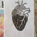 Infected Heart. Un proyecto de Ilustración tradicional y Dibujo artístico de bab_bea - 04.06.2023