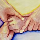 My project for course: Illustration of Hands with Expressive Watercolors. Un projet de Peinture, Aquarelle , et Dessin anatomique de Anna-Maria Säntti - 04.06.2023