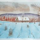 Mi proyecto del curso: Paisajes en acuarela: técnicas y herramientas experimentales Ein Projekt aus dem Bereich Bildende Künste, Malerei und Aquarellmalerei von verosfera - 04.06.2023