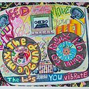 80s mixing desk. Een project van Traditionele illustratie,  Belettering, Digitale illustratie, Digitale belettering,  H y lettering van Mima - 02.06.2023