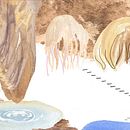 Mon projet du cours : Illustration à l'aquarelle : immortalisez l'essence d'un instant  Ein Projekt aus dem Bereich Malerei, Skizzenentwurf, Digitale Illustration und Aquarellmalerei von pynsodo - 04.06.2023