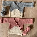 Mi proyecto del curso: Tejido de punto para prendas infantiles Ein Projekt aus dem Bereich Modedesign, Weben, DIY, Stricken und Textildesign von maria gabriela Andrade - 04.06.2023