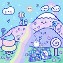 Mi proyecto del curso: Diseño de mundos kawaii: crea ilustraciones alegres. Un projet de Conception de personnages, Illustration numérique , et Manga de Gericok - 05.06.2023